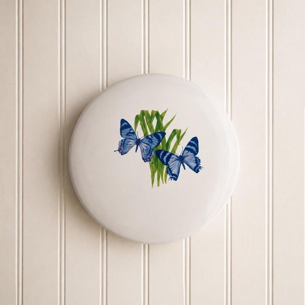 Vintage FTD Butterfly Trinket Dish